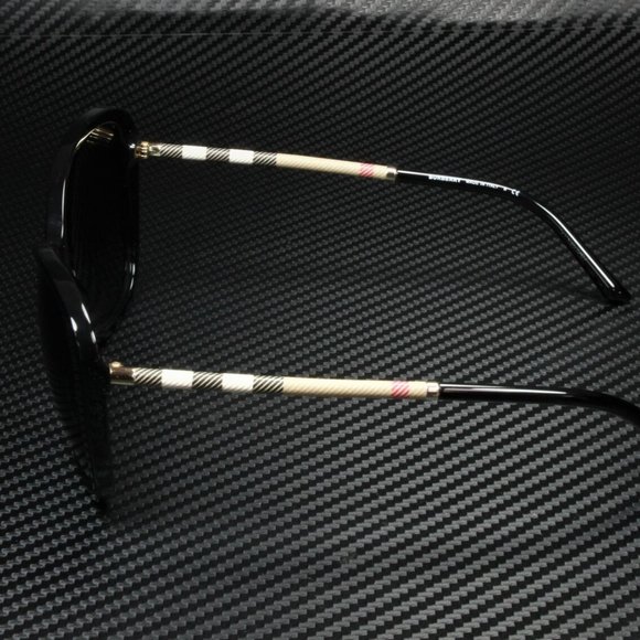 Burberry Black Gradient 57mm Sunglasses main image 4